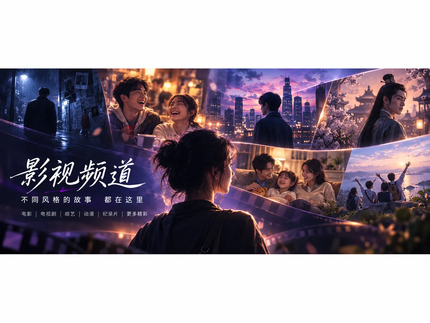 完整电影观看主题封面风格画面